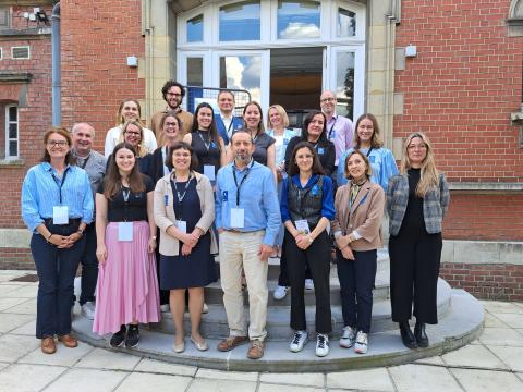 SFP team Project partners standing together