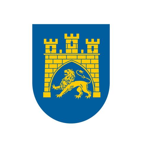 the photo shows the logo of the Lviv City Council
