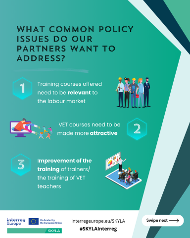 Inforgraphic in turquoise outlining 3 of the SKYLA policy needs