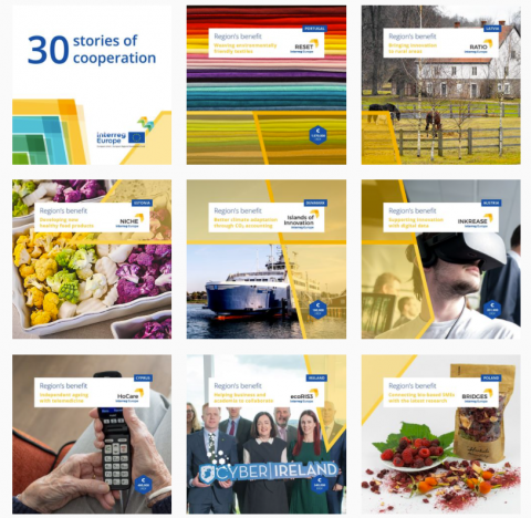 30 stories of cooperation with 8 examples of european countries 