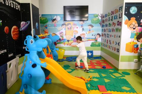 Playground for the young patients