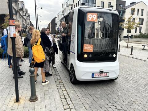 EMBRACER partners test the self-driving bus EMBRACER partners test the self-driving bus