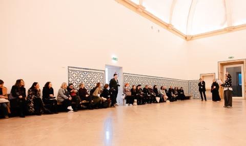 The CHARME group visits the Convento de São Francisco during the interregional meeting in Coimbra