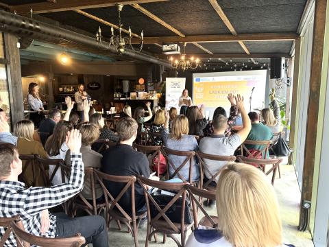 Rural youth entrepreneuship programme "Laukiem Būt!" (The Countryside Will Be!) Rural youth entrepreneuship programme "Laukiem Būt!" (The Countryside Will Be!) - award competition where participants are pitching their business ideas