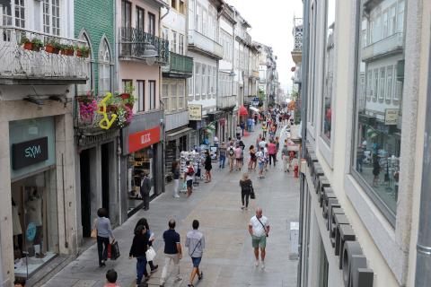 Pedestrian area of Rua do Souto, Braga Pedestrian area of Rua do Souto, Braga