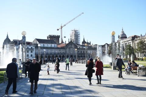 Avenida Central (main square), Braga Avenida Central (main square), Braga