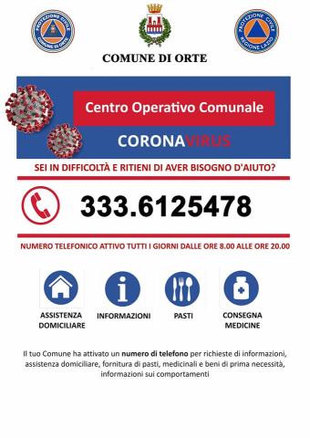 Flyer dedicated to the contact for users of the municipal operations center