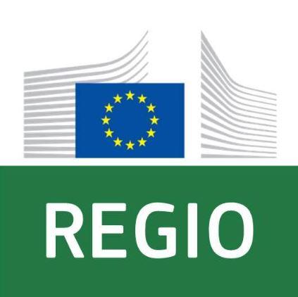 DG REGIO logo for 2021-2027 programming period