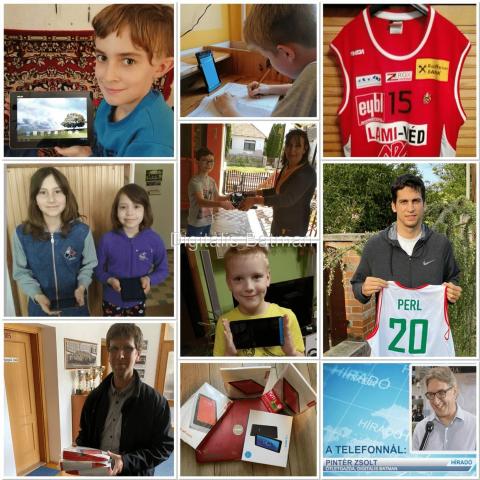 Donors, donations and recipients of the charity actions