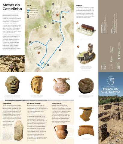 Arqueologic Site of Mesas do Castelinho - Almodôvar Flyer of the Project