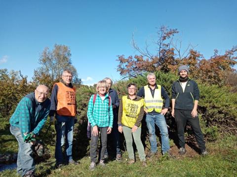 Volunteers in Pellerina park Volunteers in Pellerina park