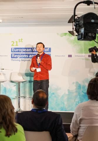Green Screen project partners pitch to win 2023 RegioStars awards at EU Regions Week