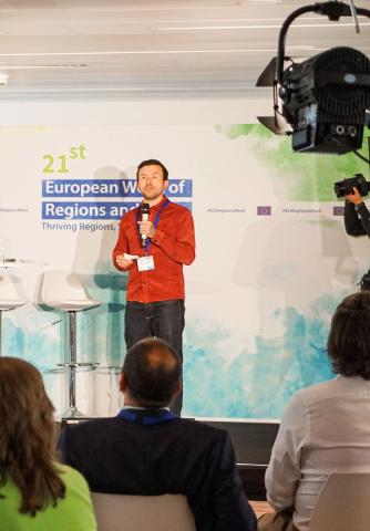 Green Screen partners pitch to win 2023 RegioStars awards at EU Regions Week Green Screen project partners pitch to win 2023 RegioStars awards at EU Regions Week