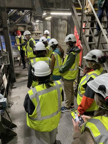 PLASTIX group on a study visit
