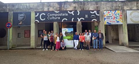 Project partners at the "Auditorio de Galicia", where the kickoff meeting took place Project partners at the "Auditorio de Galicia", where the kickoff meeting took place