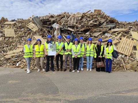 KARMA study visit at Falco Wood Industry in Szombathely KARMA study visit at Falco Wood Industry in Szombathely
