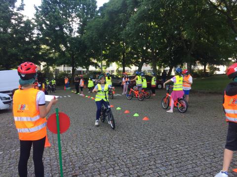 Transition experiment:  A livable street to teach children how to ride a bike - 06.2022