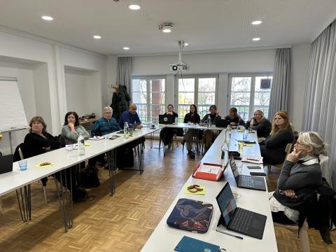 Meeting scenario