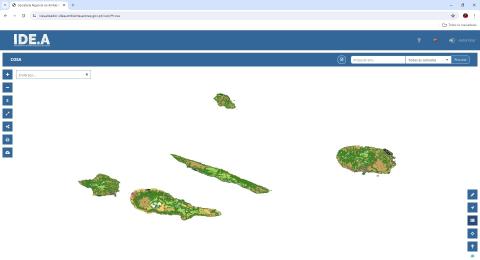 Geographic Viewer - Azores Land cover 
