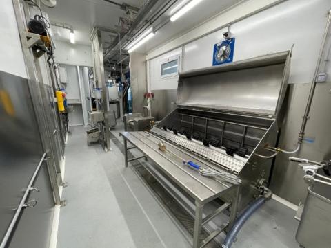 Interior equipment Equipment for procesing meat