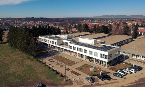 Križevci Development Center and Technology Park 1 Solar panels on the Križevci Development Center and Technology Park