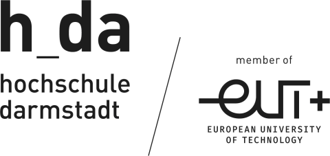 The picture shows the logo of the University of Applied Sciences Darmstadt
