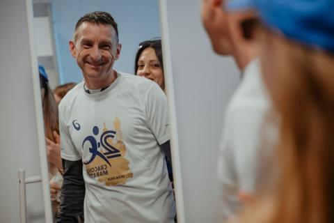 T-shirts for runners made of 100% recycled materials