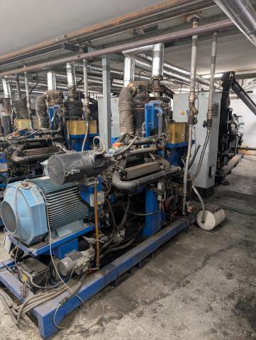 Woodgas ICE CHP unit