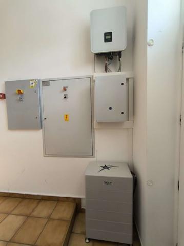 Battery energy storage system:Primary goal is to reduce the active power demand of the installed loads from the distribution grid To serve as a storage for excess energy generated by the PV power plant or to store electricity during lower tariff periods. It serve as a backup power system (in case of power outage)