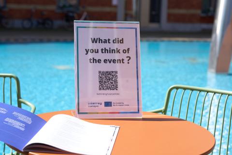 QR code to give feedback QR code to give feedback