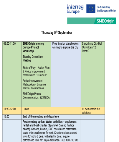 Agenda Savonlinna 4 Agenda Savonlinna 4