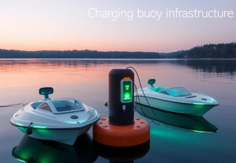 charging infrastructure offshore buoy network
