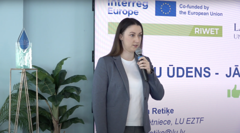 Inga Retike, Latvia University, presents RIWET Inga Retike, Latvia University, presents RIWET