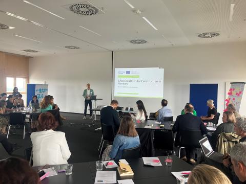 Presentation by Elmar Willems, Circular Flanders, at the workshop Presentation by Elmar Willems, Circular Flanders, at the workshop