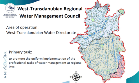 Area of operation of the West-Transdanubian Water Management Council