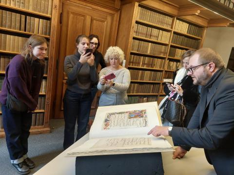 Visit at Viennas City Library