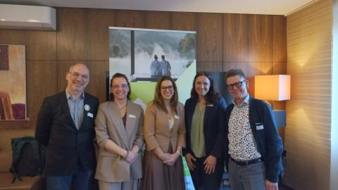study visit baden bei wien group of people standing
