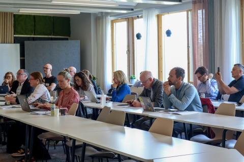 ENAIBLER partners during the study visit in umea ENAIBLER partners during the study visit in umea