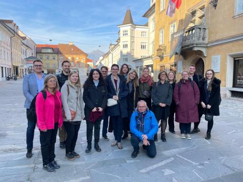 The CITISYSTEM project team and stakeholders Group of people in Slovenia