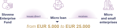 Micro loans Micro loans and loans are taken out by companies directly at SEF
