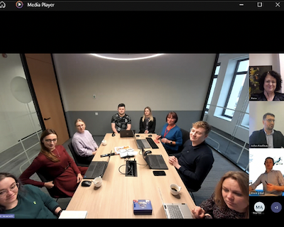 A moment of the meeting A moment of the meeting