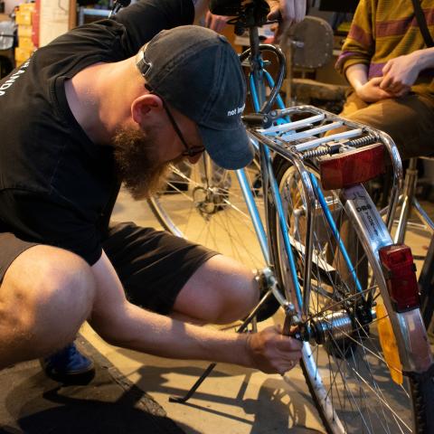 Repair Basement Bike repair