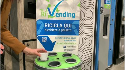 Rivending project italy re-use plastic