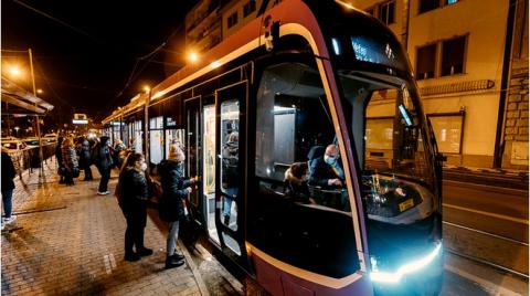 New trams Timisoara