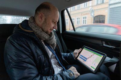 Rzeszów president using the app