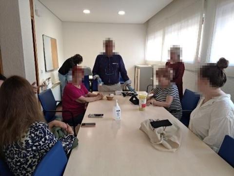 Telemonitoring service model performed by peer volunteers