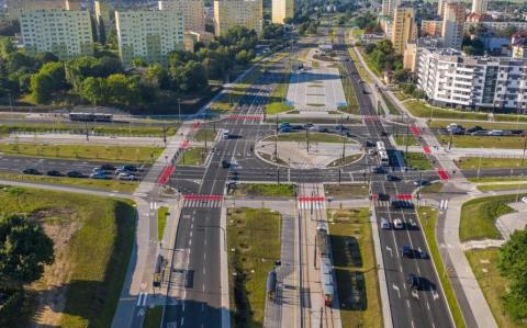 New tramline on Kujawska in Bydgoszcz