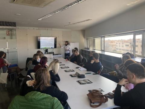 Partners visit at Granada Province premises Partners visit at Granada Province premises