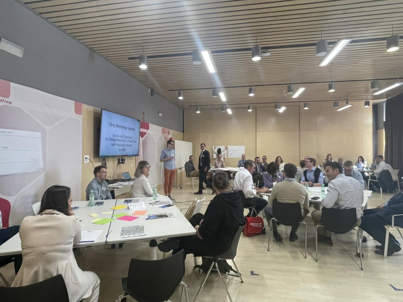 Group work in Burgos workshop 
