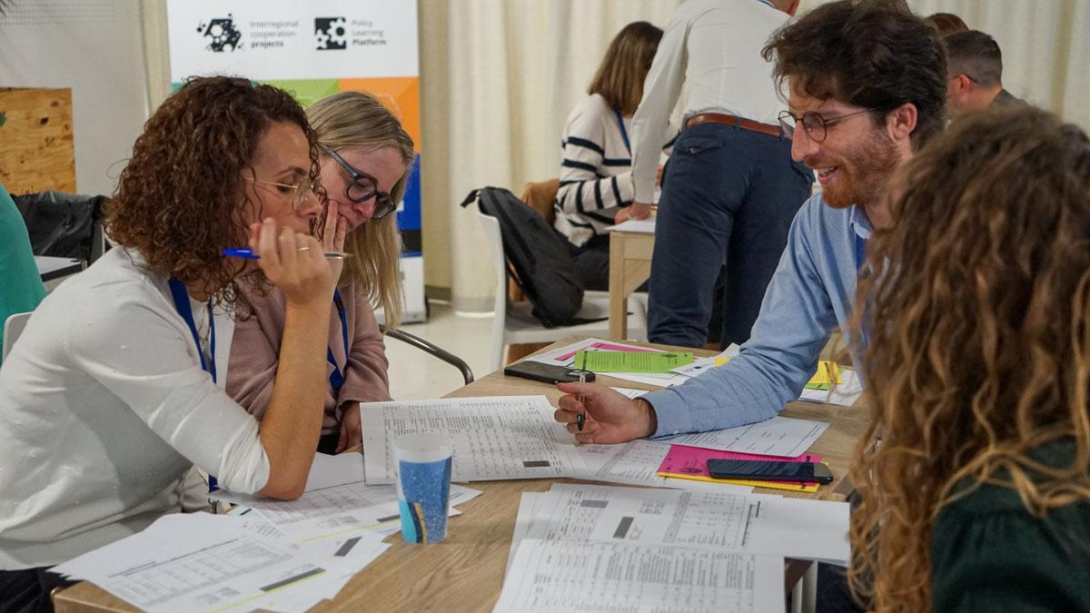 The Project training days bring together representatives from Interreg Europe projects people in a workshop